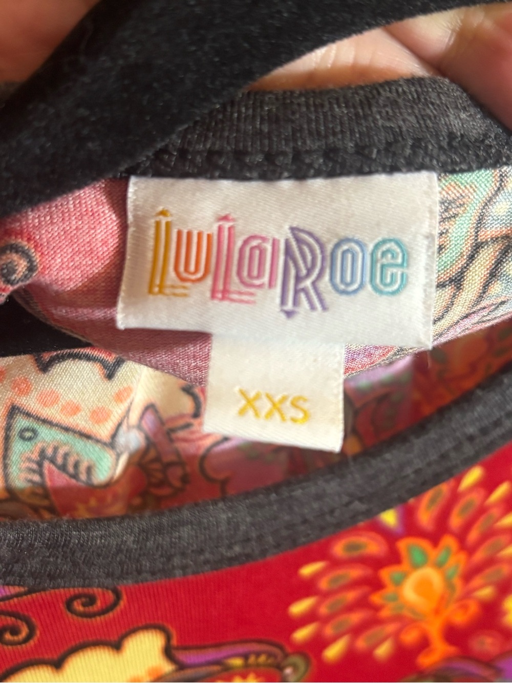 Lularoe Randy Top Size XXS - Picture 3 of 4